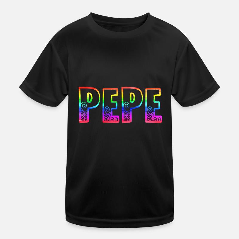 Pepe RS Rainbow Kids Functional T-Shirt