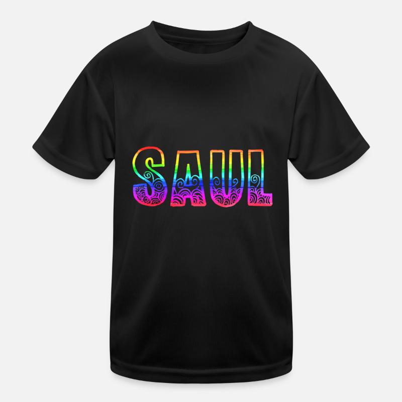 Saul R's Rainbow Kids Functional T-Shirt