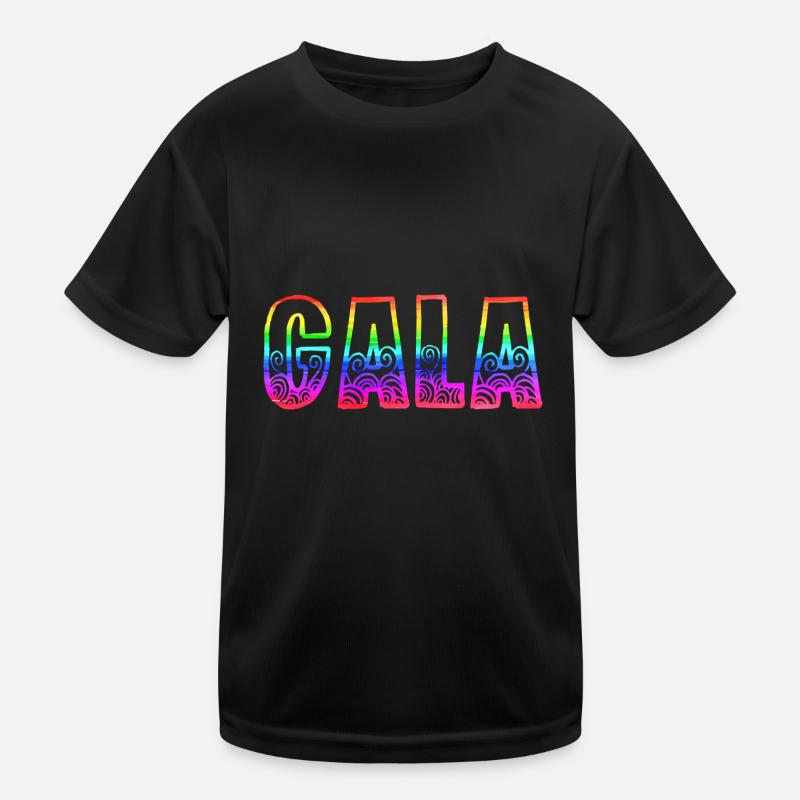 gala rs arc-en-ciel T-shirt sport Enfant