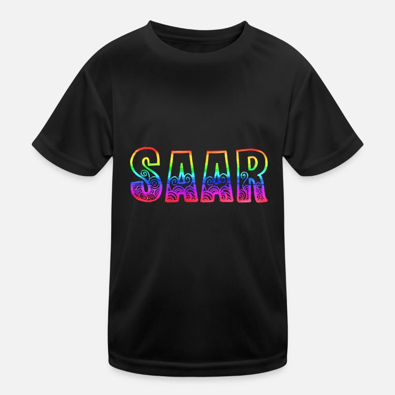 saar rs regenbogen Kinder Funktions-T-Shirt