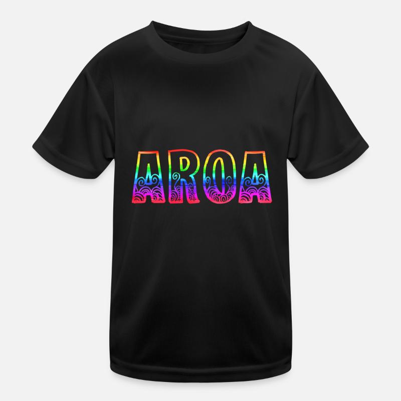 Aroa rs Arc-en-ciel T-shirt sport Enfant
