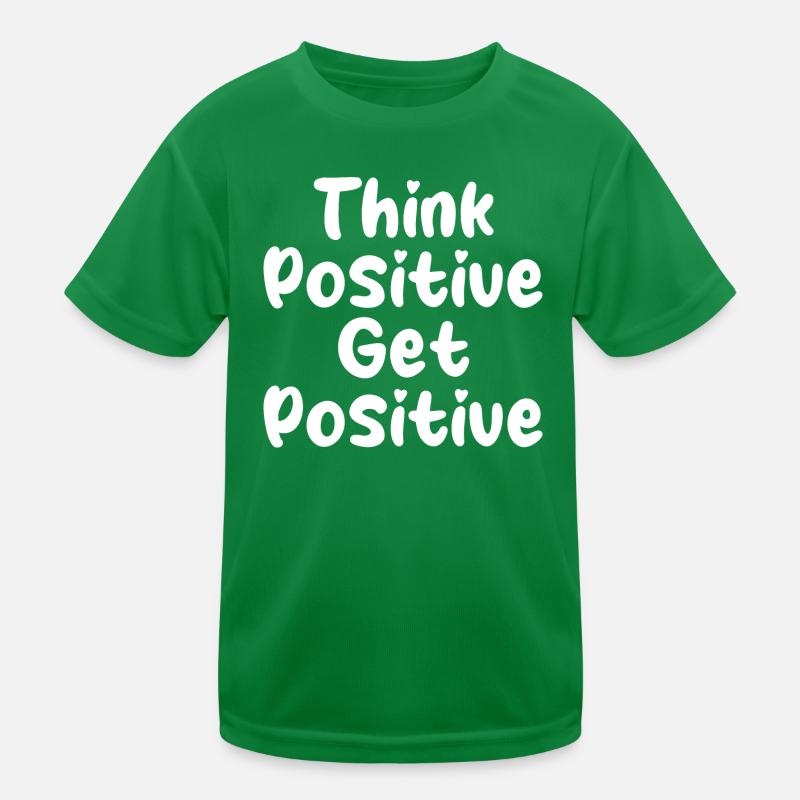 Citation positive T-shirt sport Enfant