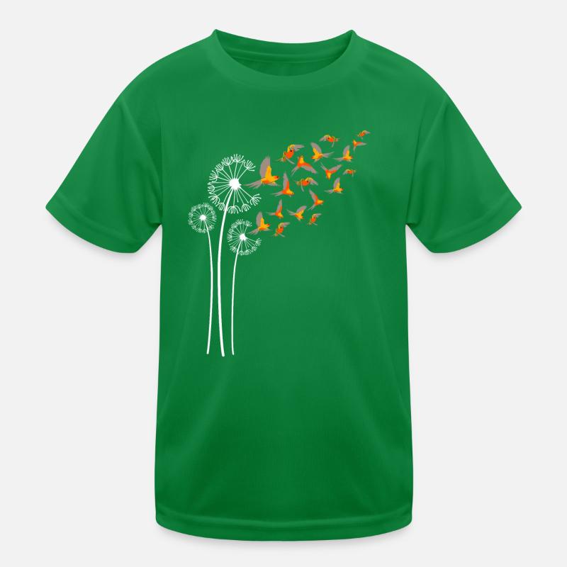 Conure Fleur de pissenlit pour pissenlits et perroquets T-shirt sport Enfant