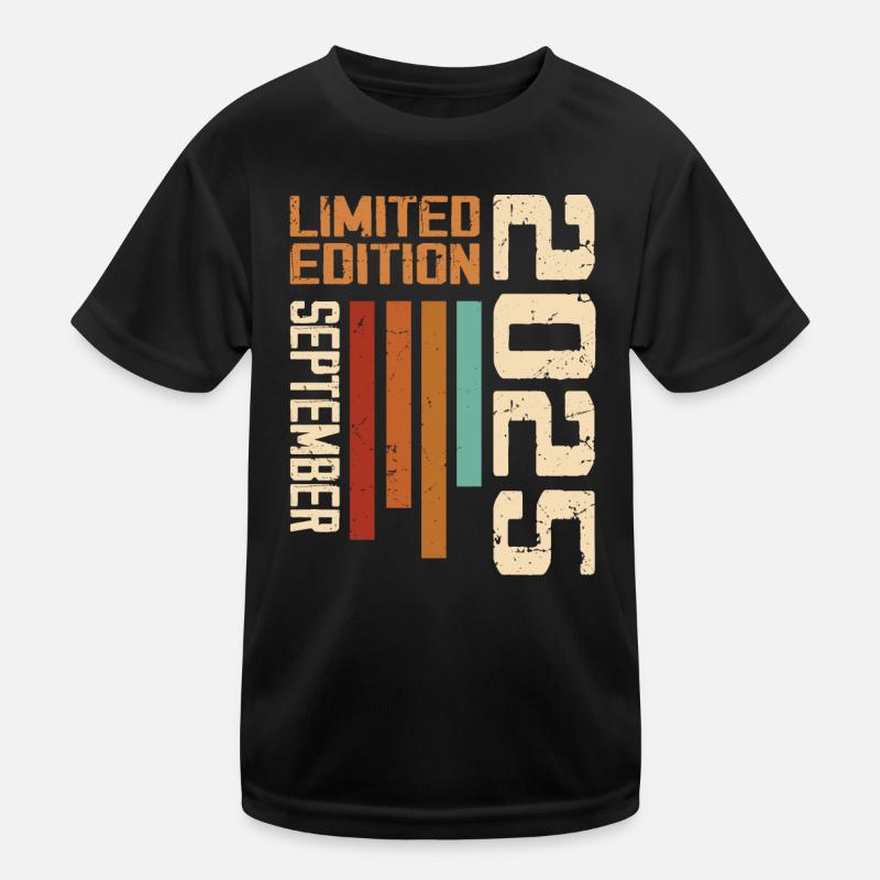 September 2025 Originelle Geschenkidee zum Geburtstag Kinder Funktions-T-Shirt