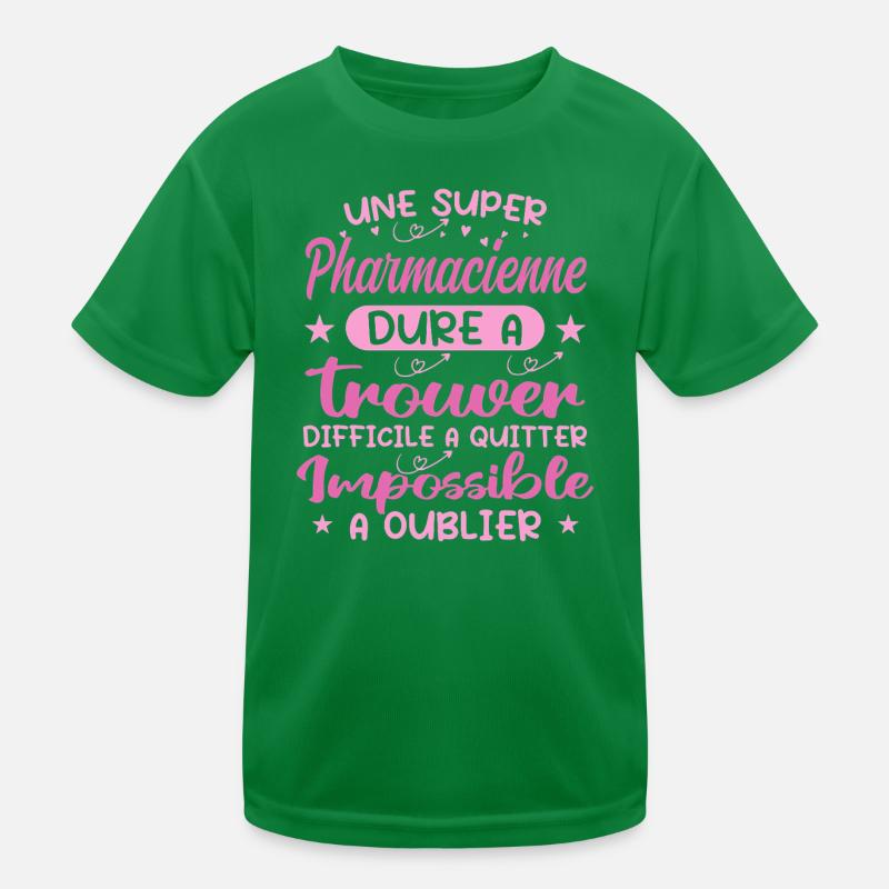 Une Super Pharmacienne - Cadeau pharmacienne T-shirt sport Enfant