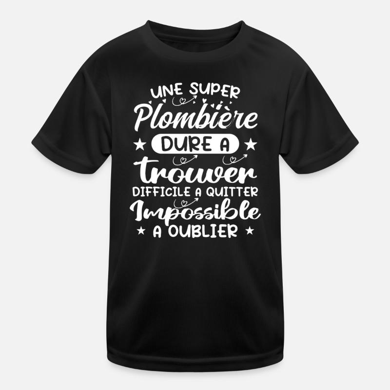 Ein Super-Klempner - Klempner-Geschenk Kinder Funktions-T-Shirt