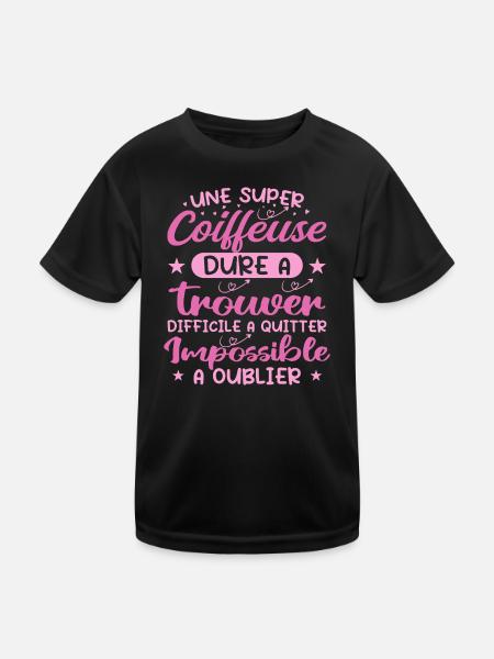 Ein toller Schminktisch - Schminktisch Geschenk - Kinder Funktions-T-Shirt - Schwarz - Vorne