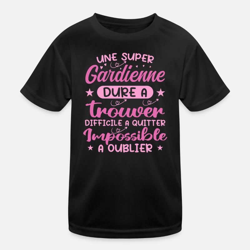 A Super Guardian - Guardian Gift Kids Functional T-Shirt