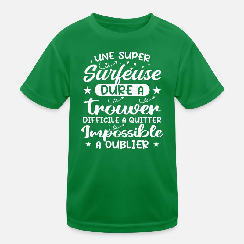 Ein Super Surfer - Surfer Geschenk Kinder Funktions-T-Shirt