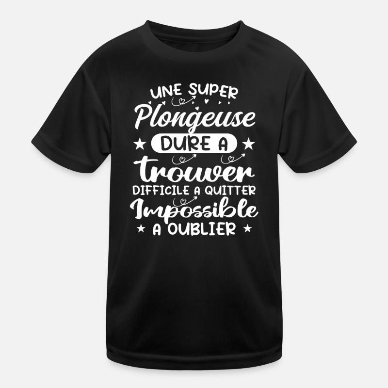 Ein Super Diver - Diver Geschenk Kinder Funktions-T-Shirt
