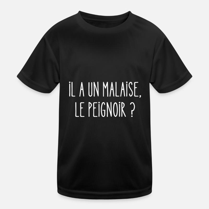 il a un malaise le peignoir T-shirt sport Enfant