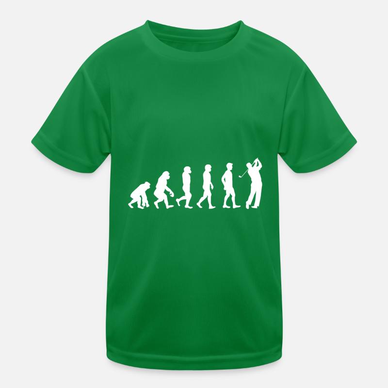 Golf evolution blanc T-shirt sport Enfant