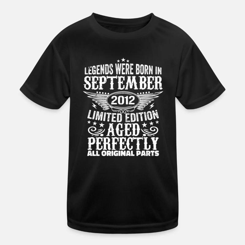September 2012 Jahrestag September 2012 september Kinder Funktions-T-Shirt