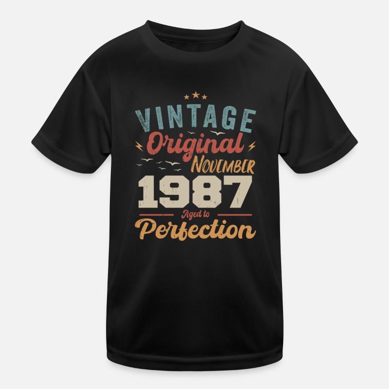 Legendary since November 1987 - 1987 Kids Functional T-Shirt