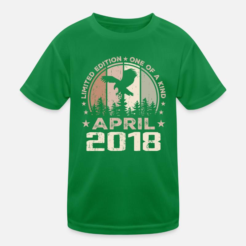 Incomparable since April 2018, 6th Anniversary Kids Functional T-Shirt