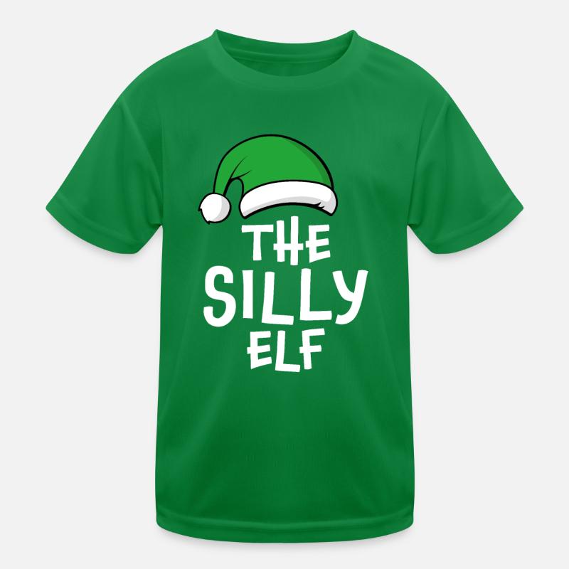 Głupi elf Funkcjonalna koszulka dziecięca