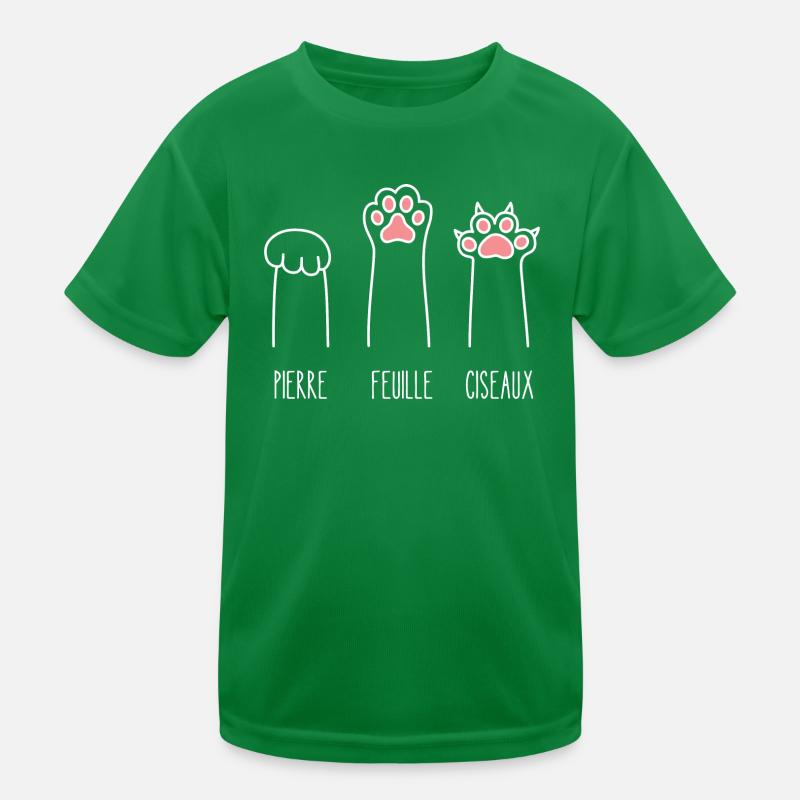 pierre feuille ciseaux T-shirt sport Enfant