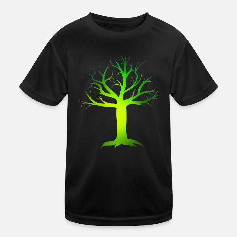 Poison green tree Kids Functional T-Shirt
