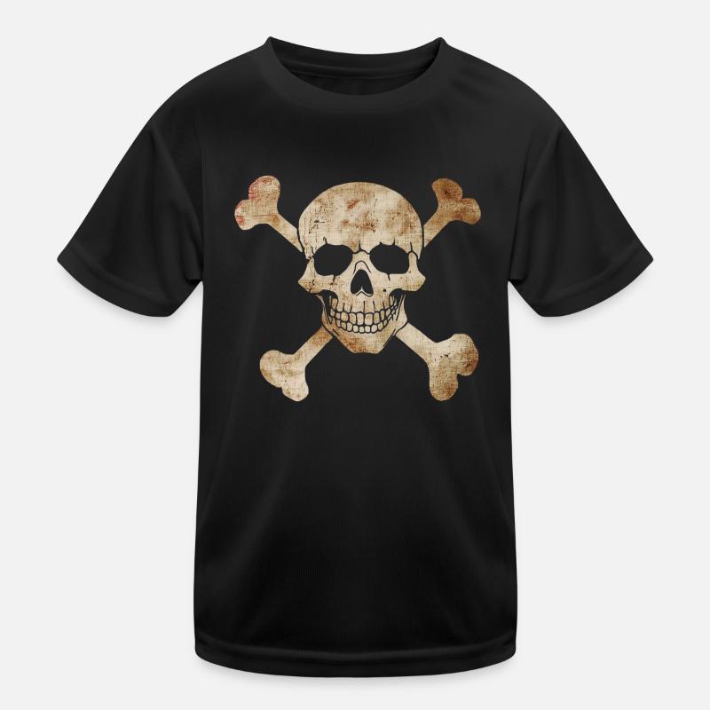 Pirate Flag Kids Functional T-Shirt