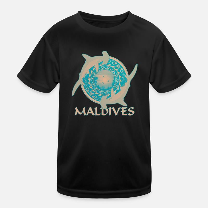 Requins-marteaux des Maldives T-shirt sport Enfant