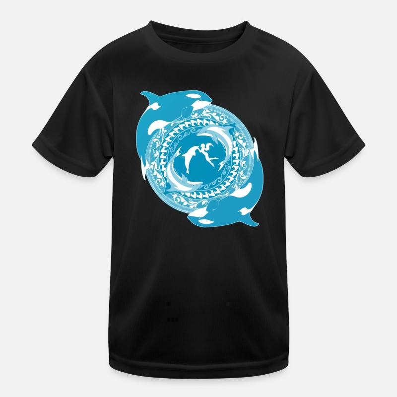 Tochter von Poseidon Kinder Funktions-T-Shirt