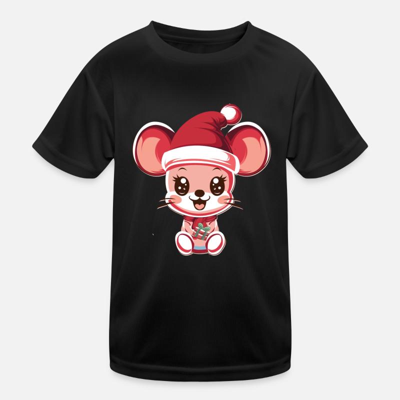 "Merry Cat Kinder Funktions-T-Shirt