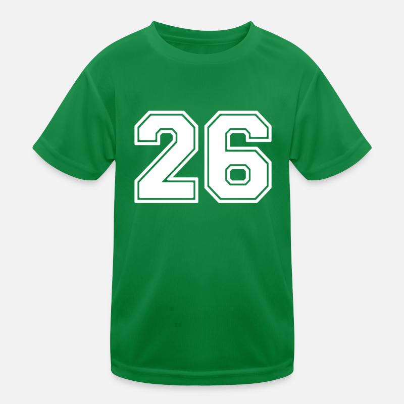 26 Kinder Funktions-T-Shirt