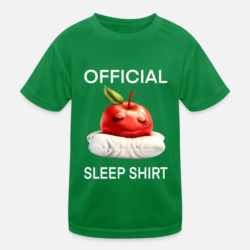 Apfel Kinder Funktions-T-Shirt