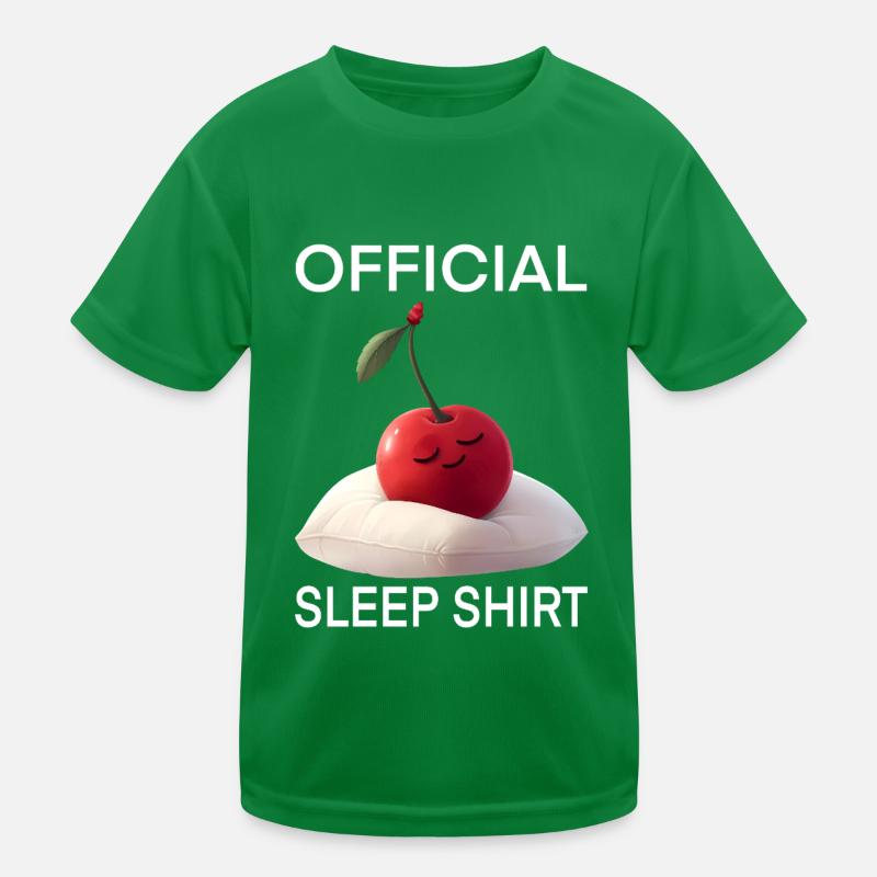 Kirsche Kinder Funktions-T-Shirt