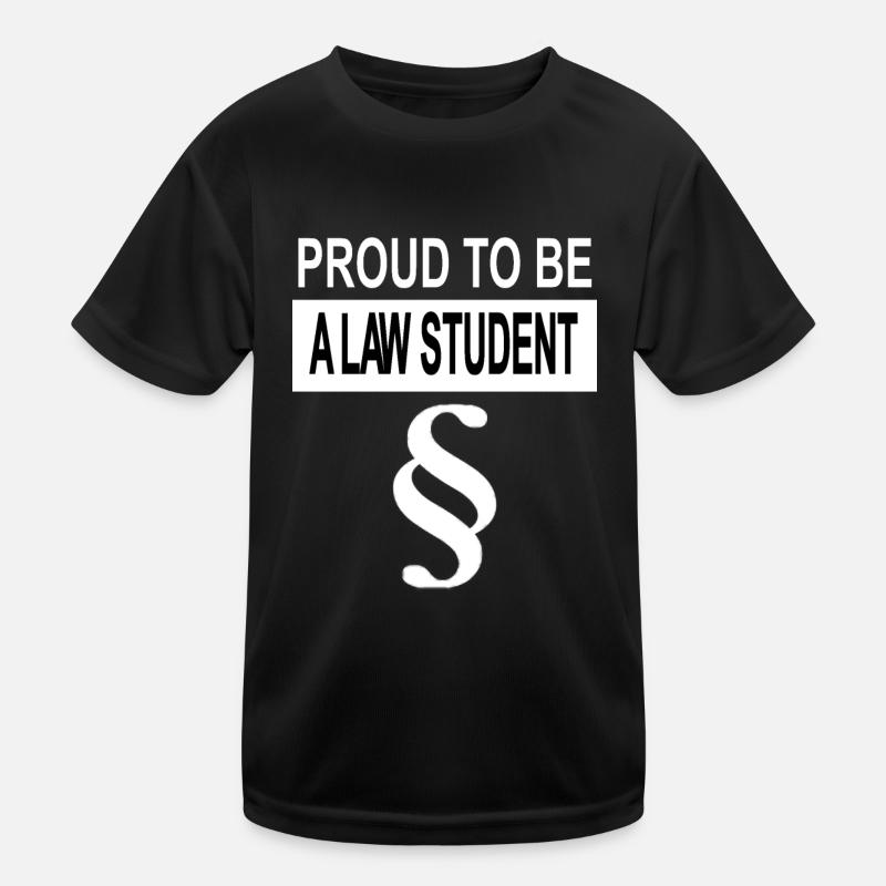 Jura Student ich studiere Jura Studium Geschenk Kinder Funktions-T-Shirt