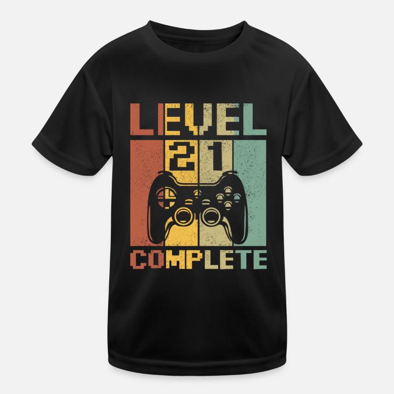 level 21 complete Kids Functional T-Shirt
