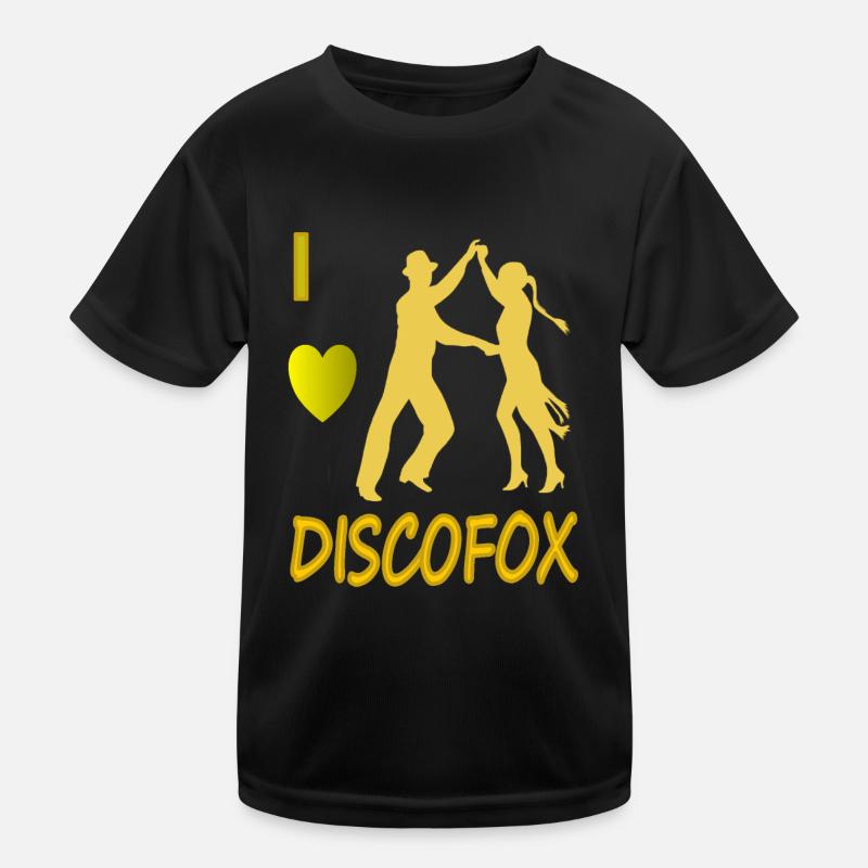 Discofox dance Discofox dancers dance couple gift Kids Functional T-Shirt
