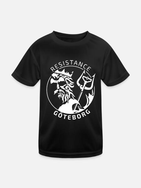 gbg blanc - T-shirt sport Enfant - noir - Devant