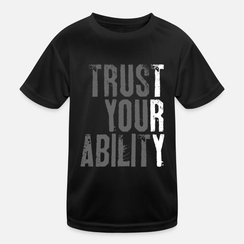 Versuchen Kinder Funktions-T-Shirt