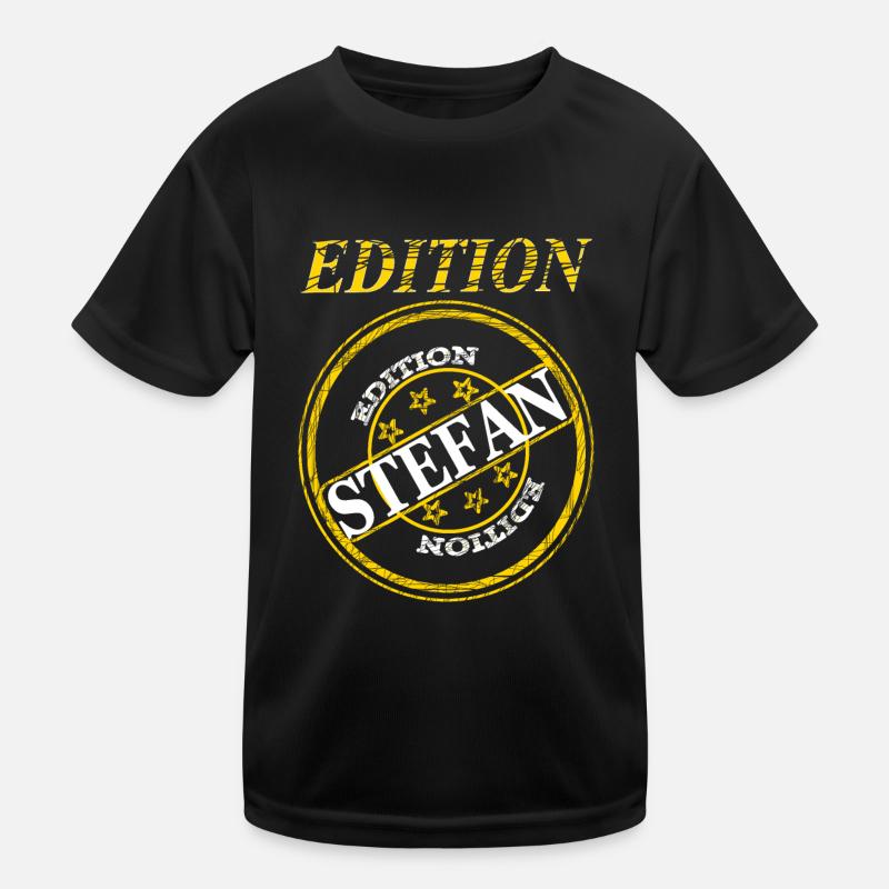 Je m’appelle Stefan I’m Stefan édition limitée T-shirt sport Enfant