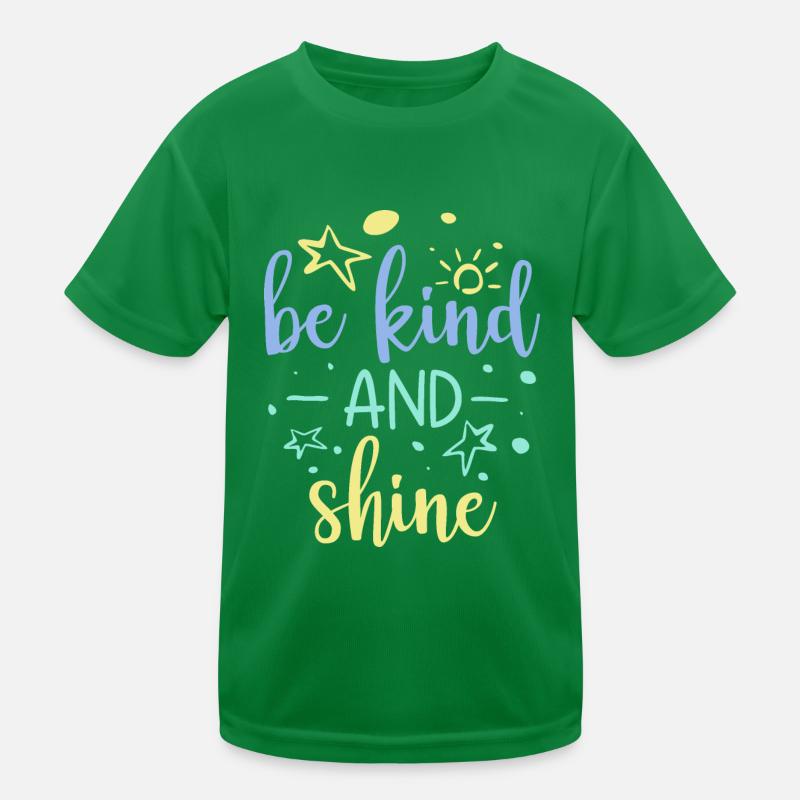 Freundlichkeit Statement Vorbild Geschenk Kinder Funktions-T-Shirt