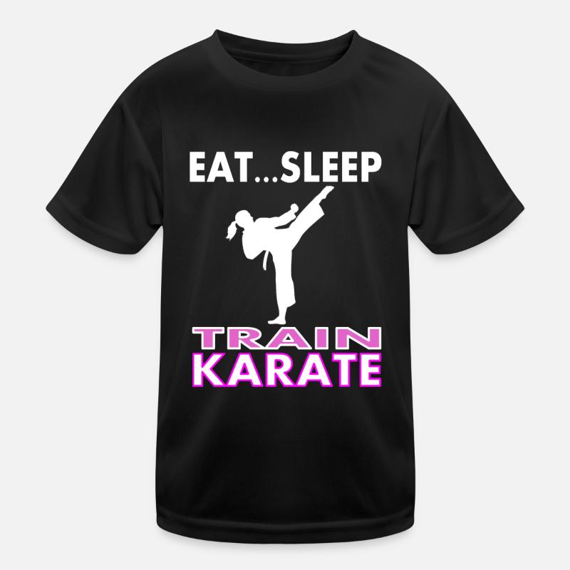 Karate training Karate fight Karate trainer gift Kids Functional T-Shirt
