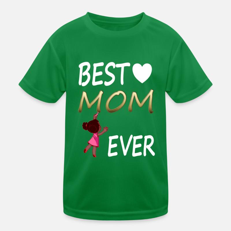Muttertag feiern beste Mama bester Mutter Geschenk Kinder Funktions-T-Shirt
