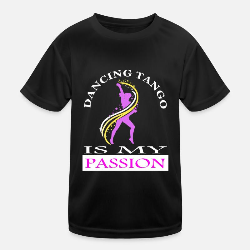 Tango Dance Tango Dancers Dance Couple Dance Class gift Kids Functional T-Shirt