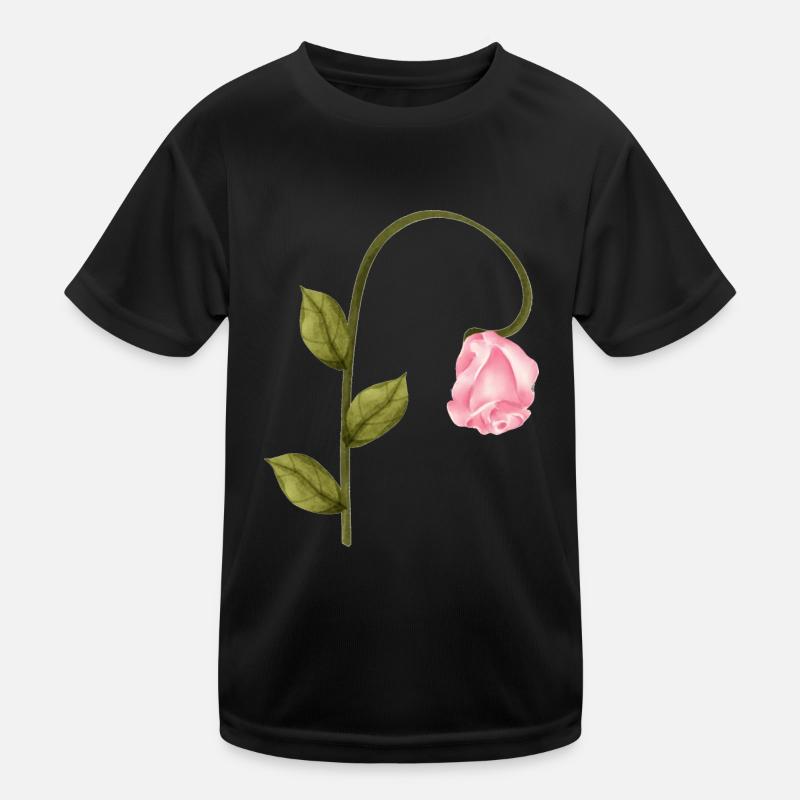 Rose T-shirt sport Enfant