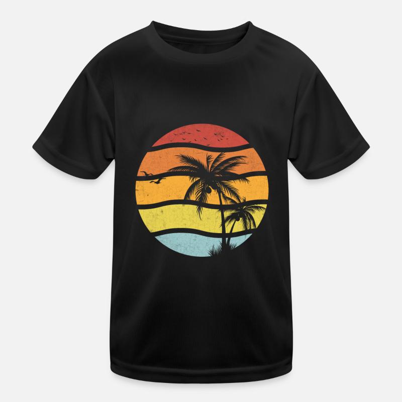 Sommer Kinder Funktions-T-Shirt