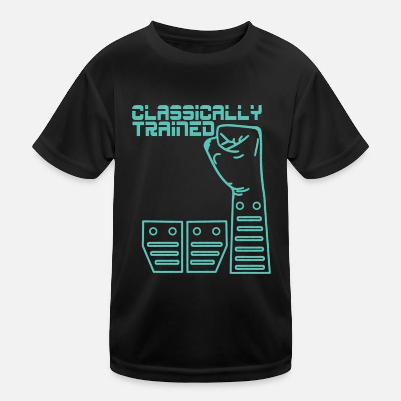 Manual gear shift Stick shift Kids Functional T-Shirt