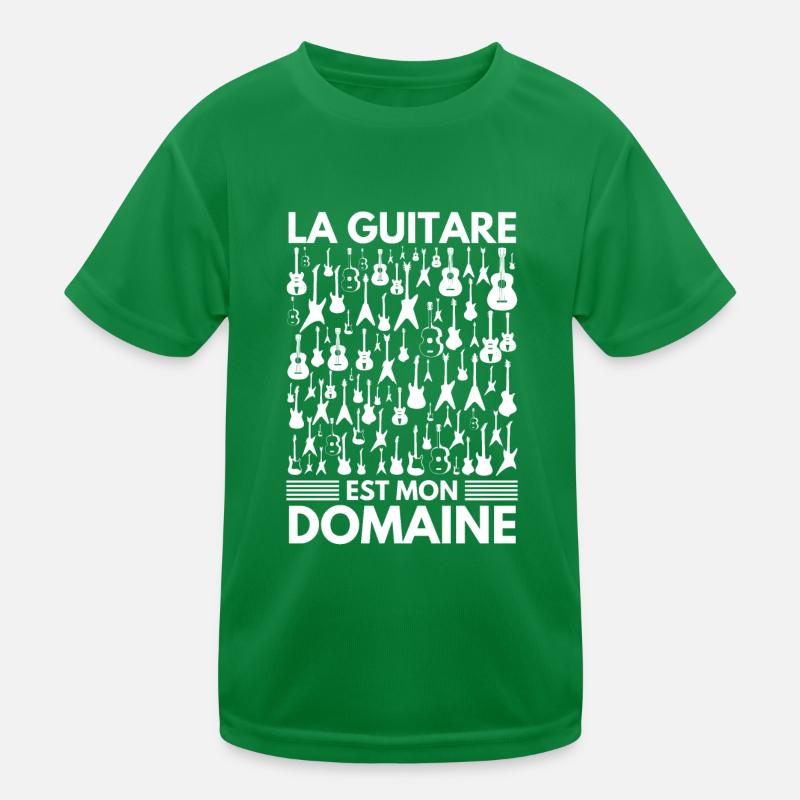 Guitariste T-shirt sport Enfant