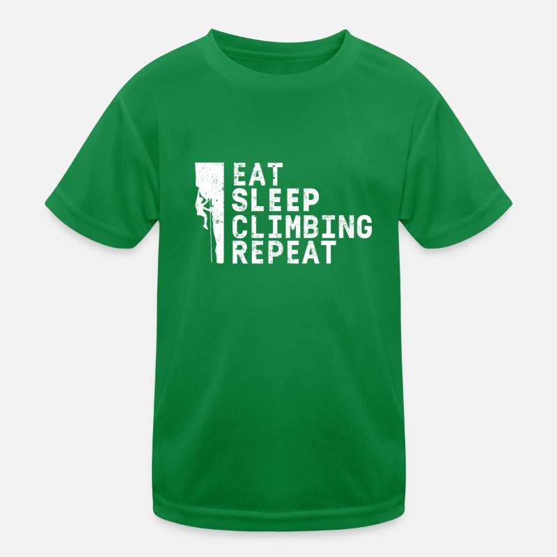 Manger sommeil Scalaire Répétition T-shirt sport Enfant