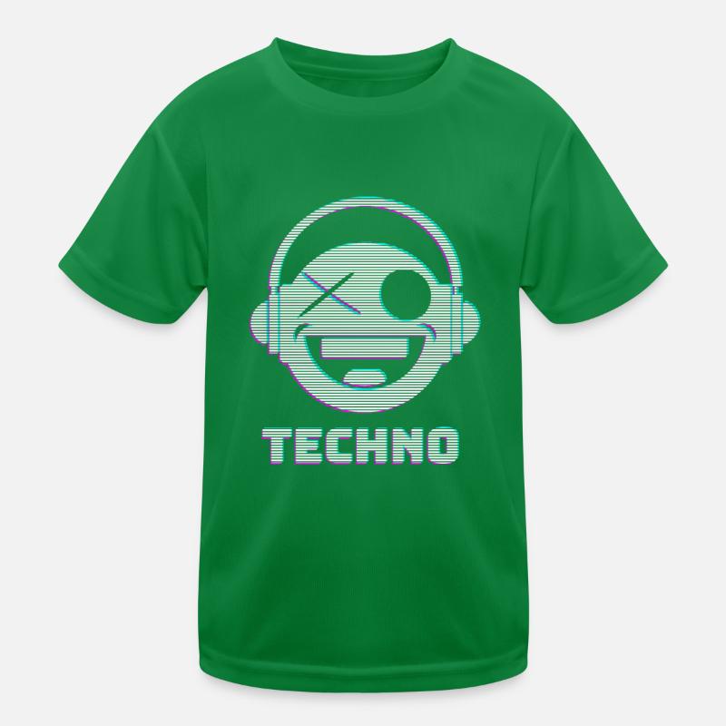Techno Kids Functional T-Shirt