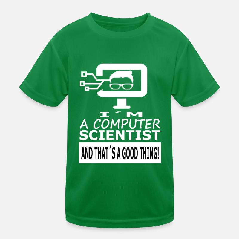 Ich bin Informatiker Informatik Computer Geschenk Kinder Funktions-T-Shirt