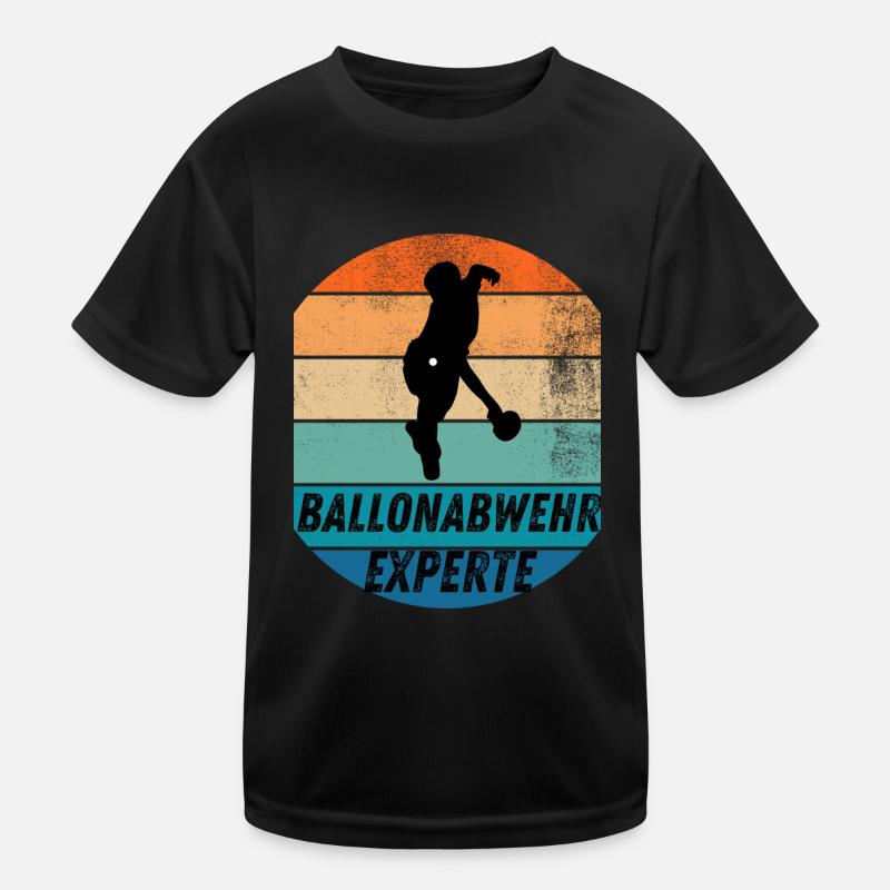 Ballonabwehrexperte Kinder Funktions-T-Shirt