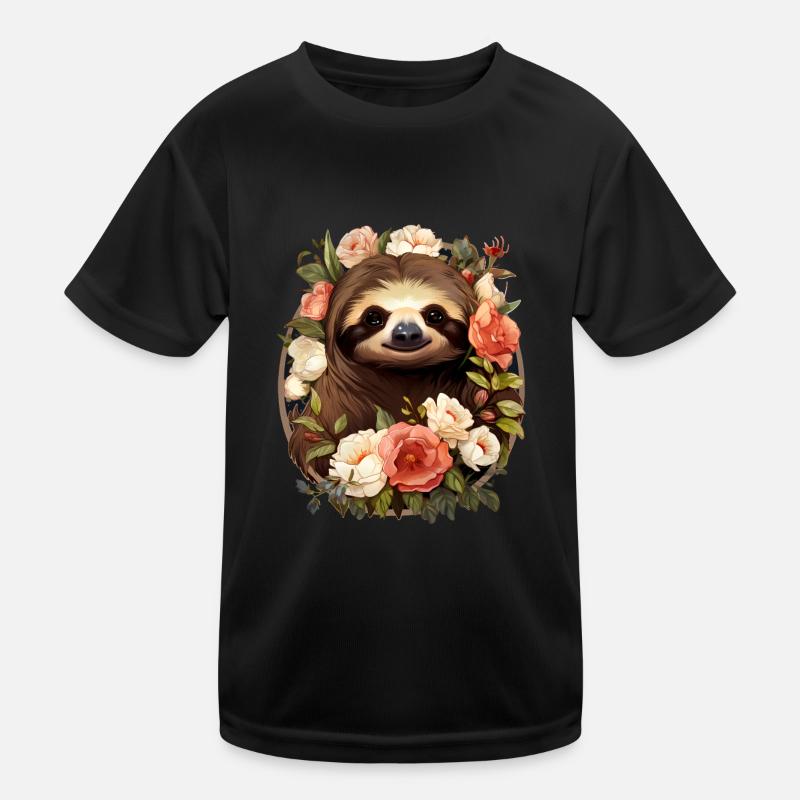 Sloth Kids Functional T-Shirt