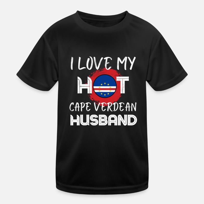 Funny Cape Verdean Husband Kinder Funktions-T-Shirt