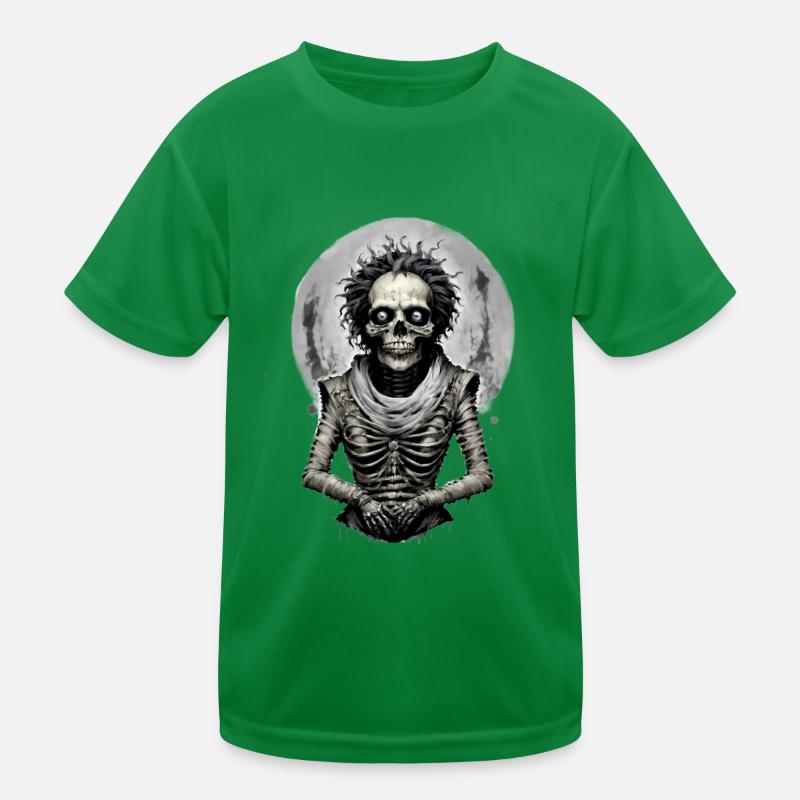 Porträt einer Mumie 8 Kinder Funktions-T-Shirt